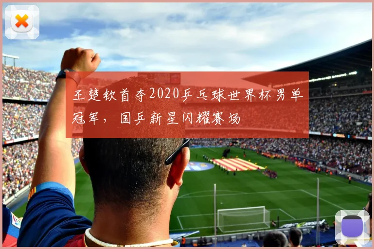 王楚钦首夺2020乒乓球世界杯男单冠军，国乒新星闪耀赛场